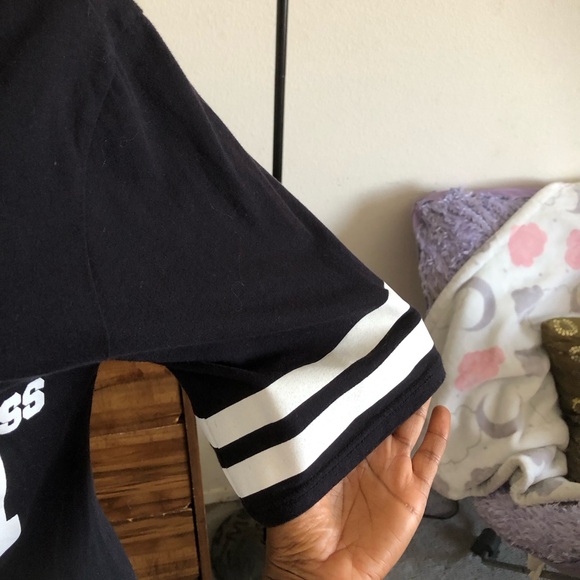 Adorable black and white FLAWLESS jersey shirt - Picture 7 of 7